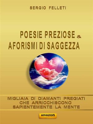 cover image of Poesie preziose & aforismi di saggezza